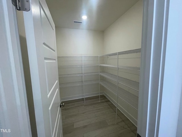 view of pantry