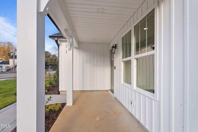 view of patio / terrace featuring a porch