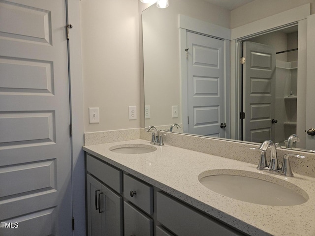 145 Green Haven Blvd Lot # 83, Youngsville, NC 27596 - bathroom with double vanity