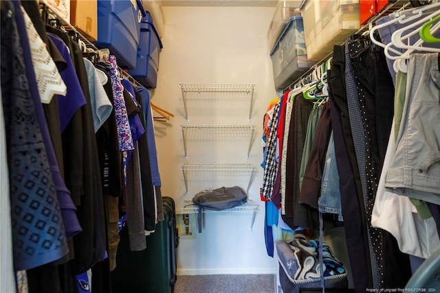 view of spacious closet