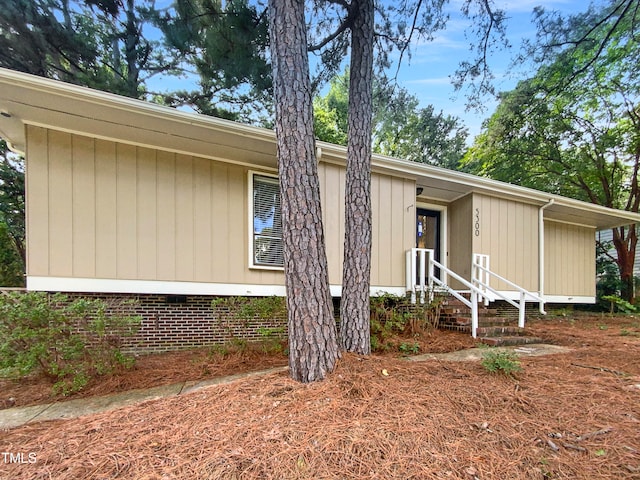 view of front of house