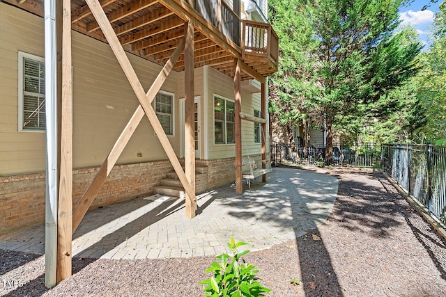 view of patio