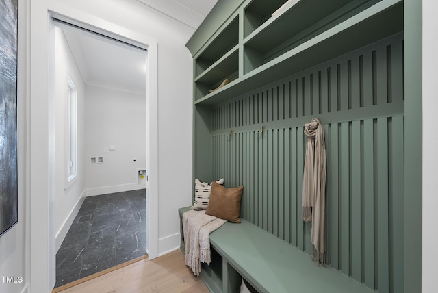 701 Dartmouth Rd, Raleigh, NC 27609 - mudroom with baseboards