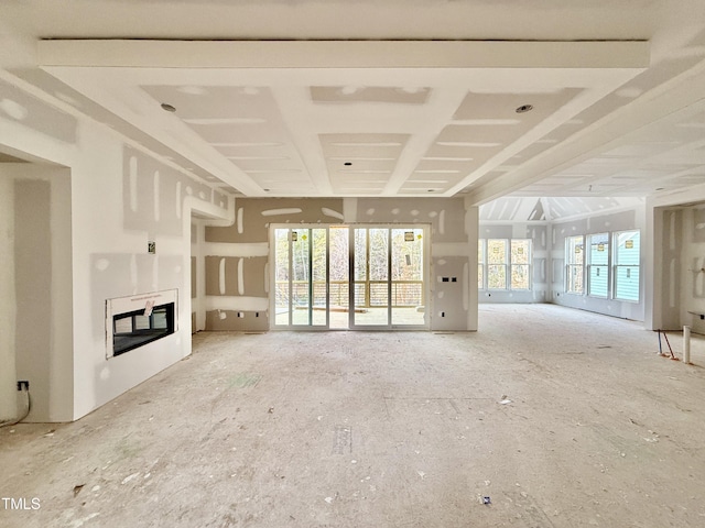 view of unfurnished living room