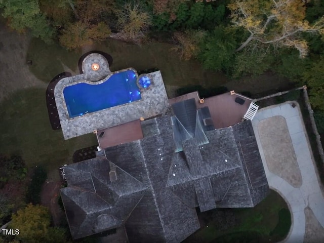 3105 Cone Manor Ln, Raleigh, NC 27613 - aerial view of property and surrounding area