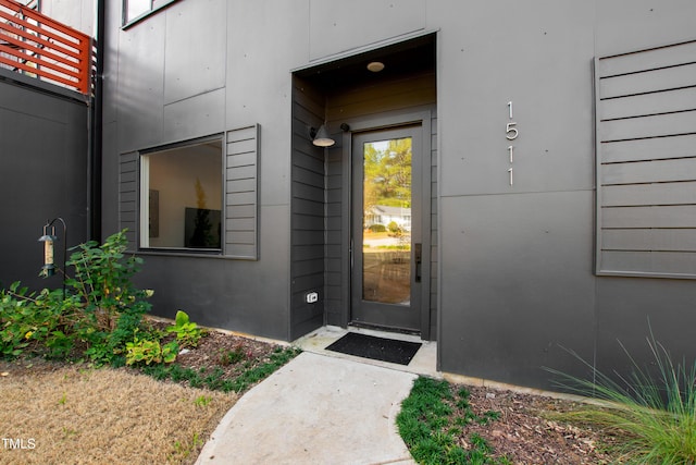 view of entrance to property