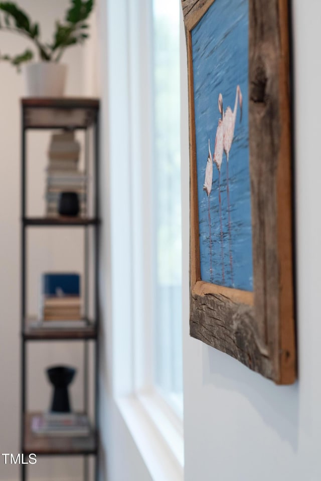 view of room details
