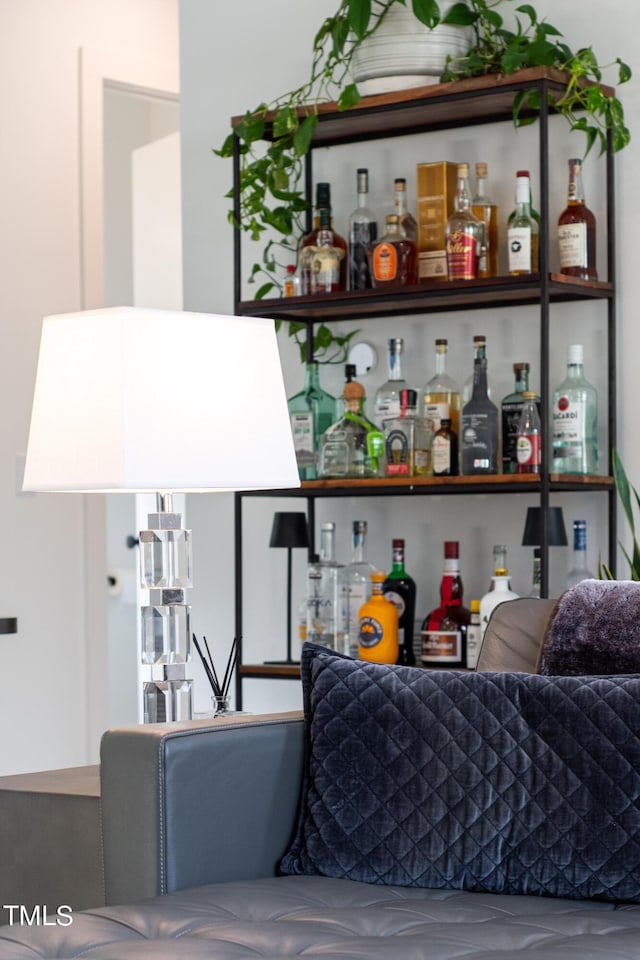 bar featuring a bar
