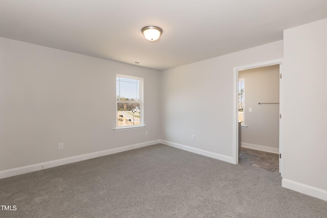 empty room featuring carpet