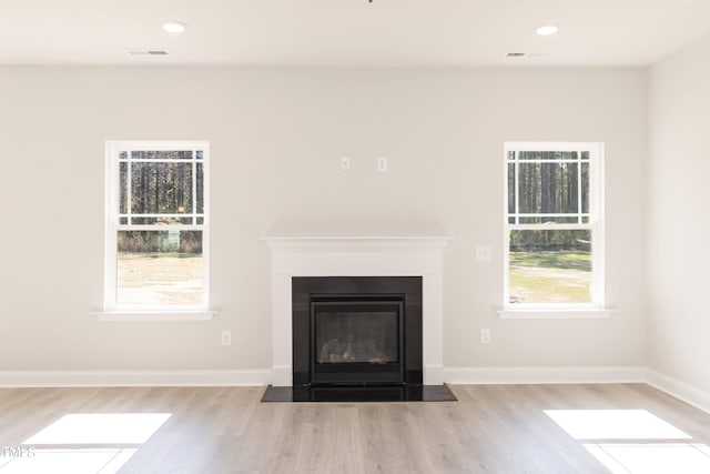 room details with hardwood / wood-style flooring