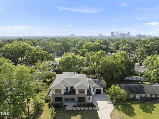 712 Daniels St, Raleigh, NC 27605 - aerial view