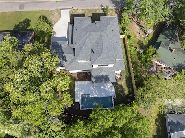 712 Daniels St, Raleigh, NC 27605 - aerial view