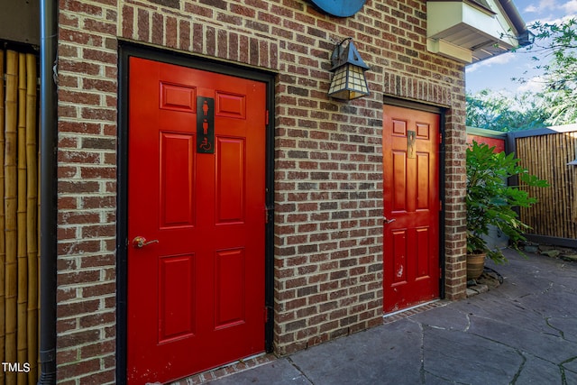 view of property entrance