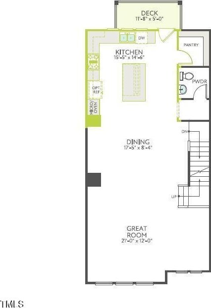 1206 Holding Village Way, Wake Forest, NC 27587 - property floor plan