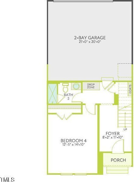 1206 Holding Village Way, Wake Forest, NC 27587 - room layout