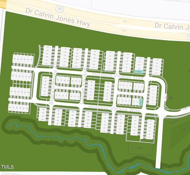 1206 Holding Village Way, Wake Forest, NC 27587 - map / location