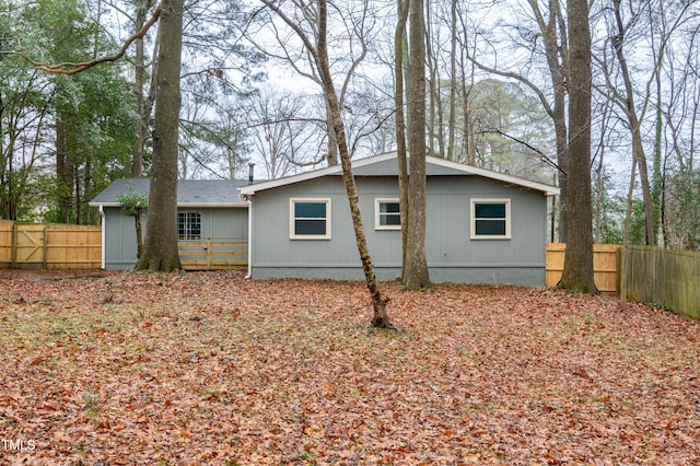 view of property exterior