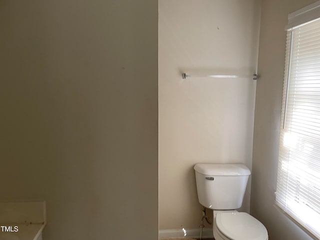 bathroom with toilet