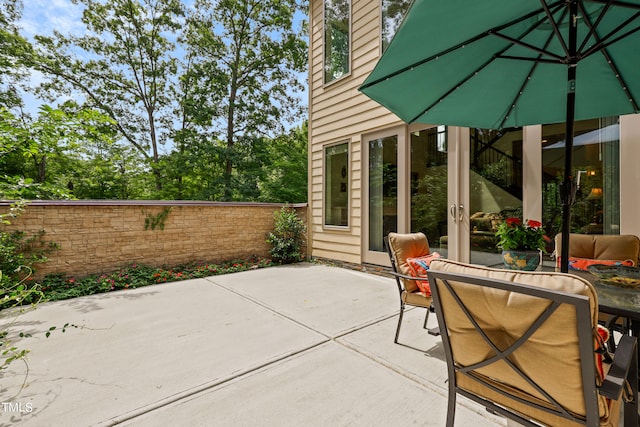 view of patio / terrace