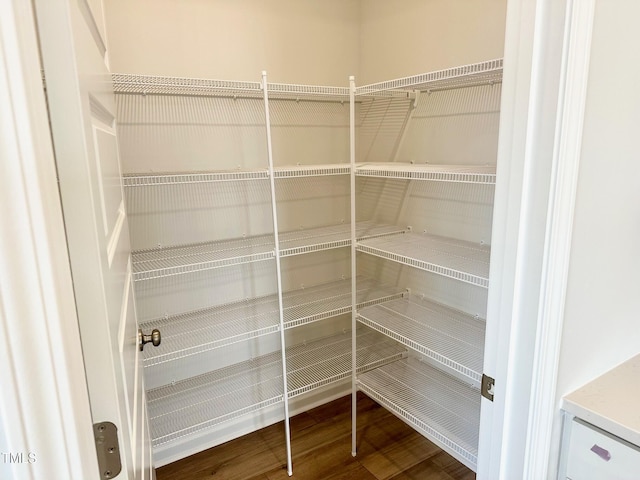 view of pantry