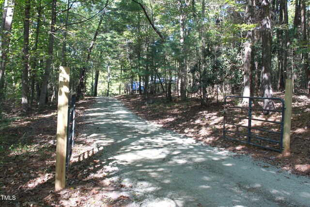 view of road