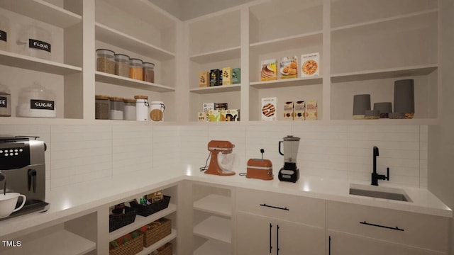 pantry with sink