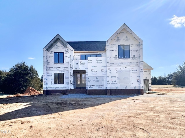 view of property in mid-construction