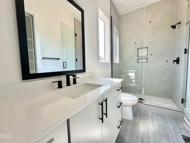 280 Forest Bridge Rd, Youngsville, NC 27596 - full bathroom with vanity and a shower stall