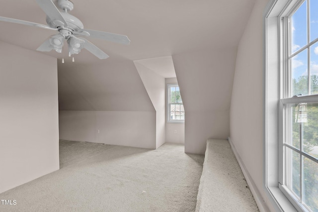 3806 Wyattwood Dr N, Wilson, NC 27896 - additional living space with a ceiling fan and carpet flooring