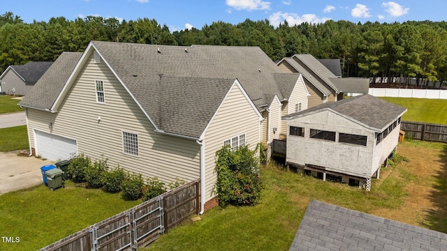 3806 Wyattwood Dr N, Wilson, NC 27896 - bird's eye view