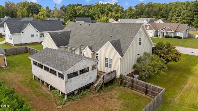 3806 Wyattwood Dr N, Wilson, NC 27896 - bird's eye view featuring a residential view