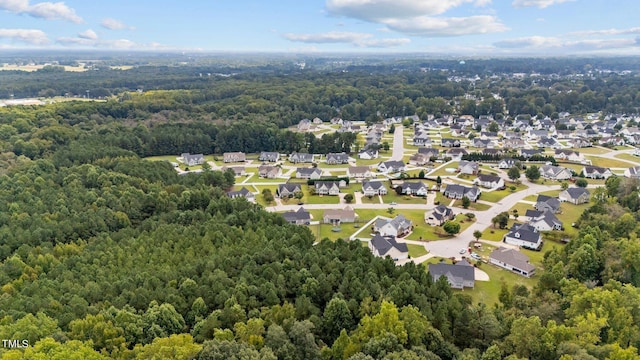 3806 Wyattwood Dr N, Wilson, NC 27896 - aerial view with a wooded view
