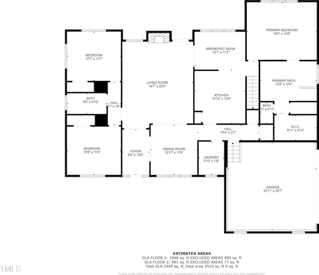 3806 Wyattwood Dr N, Wilson, NC 27896 - plan
