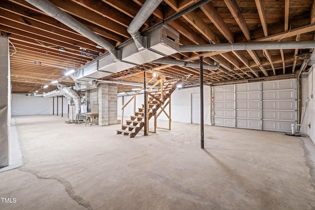 3006 Pump Station Ln, Durham, NC 27712 - view of basement