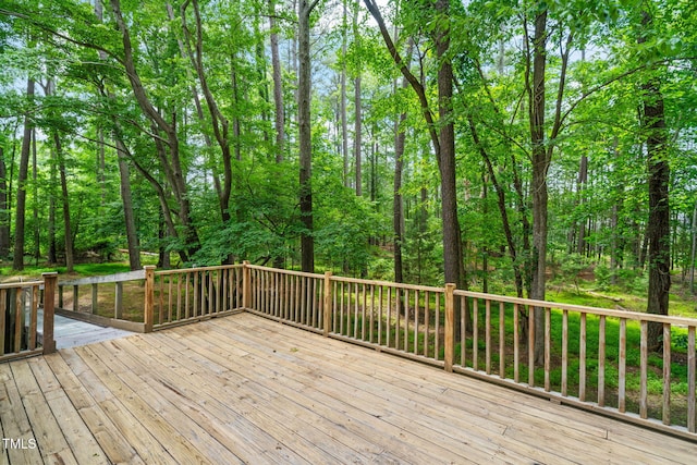 3006 Pump Station Ln, Durham, NC 27712 - view of wooden terrace