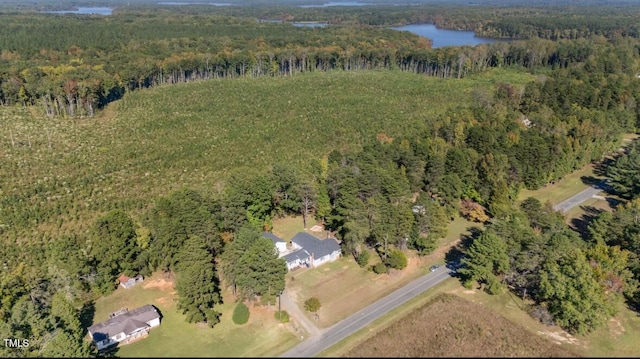 4193 Ji Oakes Rd, Bullock, NC 27507 - view of property location with a forest and a nearby body of water