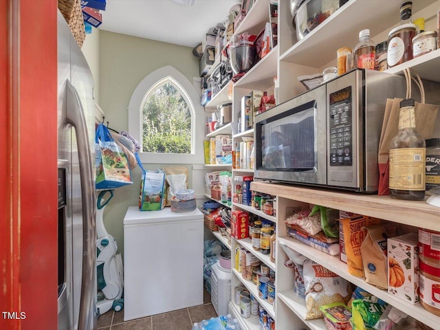 view of pantry