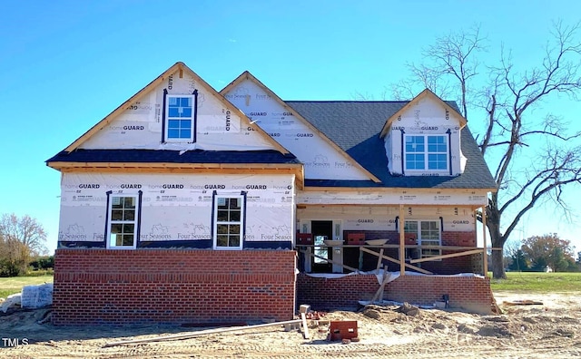 view of property in mid-construction