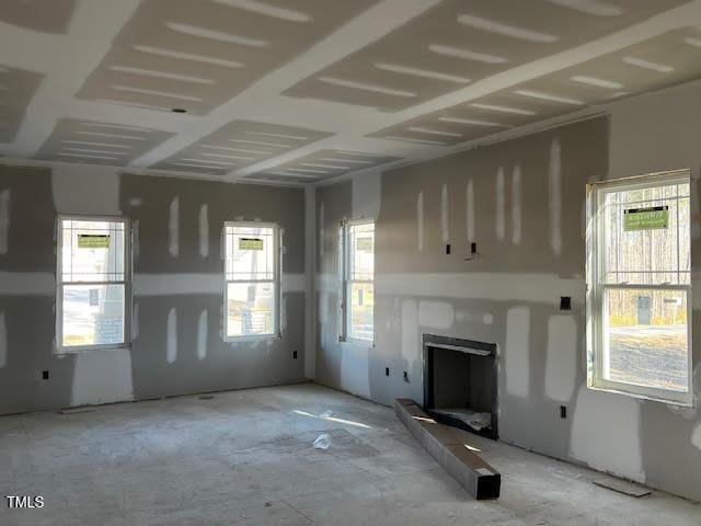 view of unfurnished living room