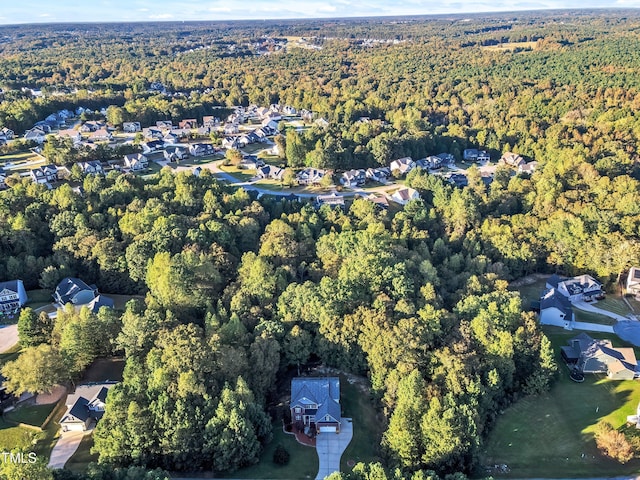 319 River Knoll Dr, Clayton, NC 27527 - aerial view featuring a view of trees