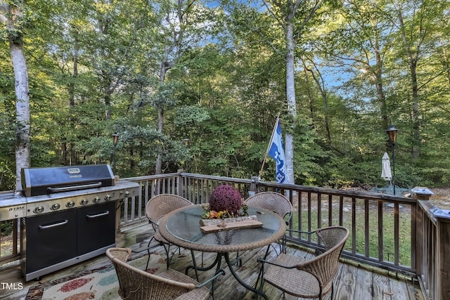 319 River Knoll Dr, Clayton, NC 27527 - view of wooden deck