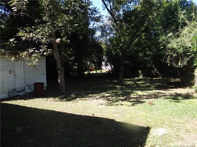 view of yard