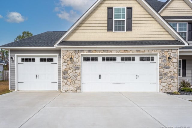 5737 Pooh Ave, Stedman, NC 28391 - garage with concrete driveway