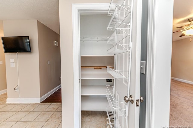 view of pantry