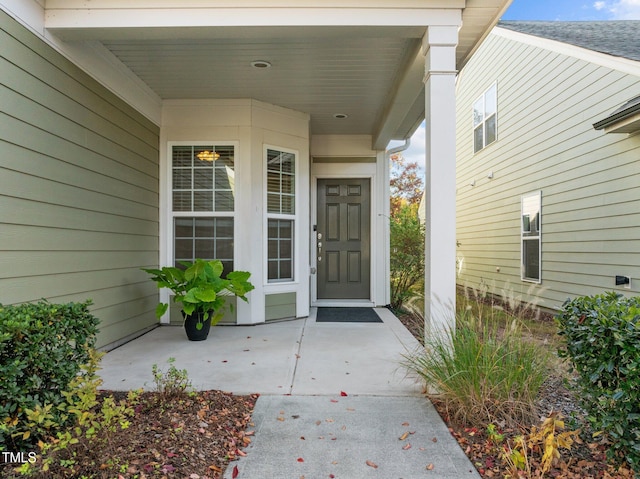 view of property entrance