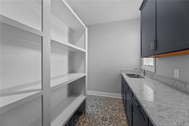 pantry featuring sink