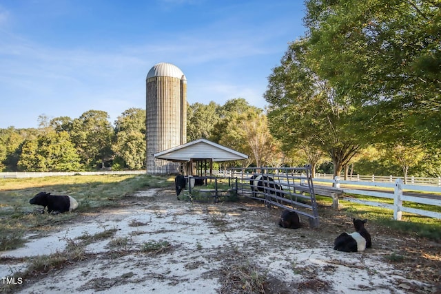 surrounding community with a rural view