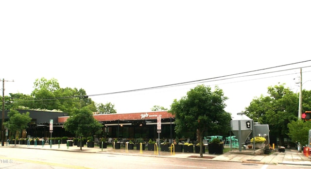 1001 Hillsborough St Unit 304, Raleigh, NC 27603 - view of asphalt street with street lights, curbs, and sidewalks