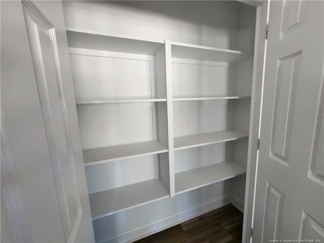 view of closet