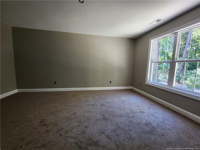 empty room featuring carpet